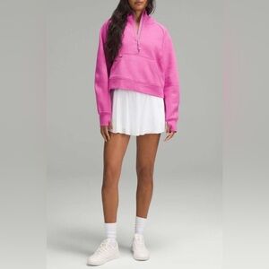 Lululemon Half Zip Cropped Scuba